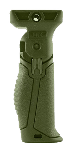 Передняя рукоятка DLG Tactical (DLG-048) складная на Picatinny (полимер) олива - изображение 1