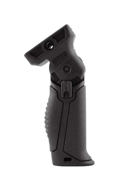 Передняя рукоятка DLG Tactical (DLG-048) складная на Picatinny (полимер) черная - изображение 2