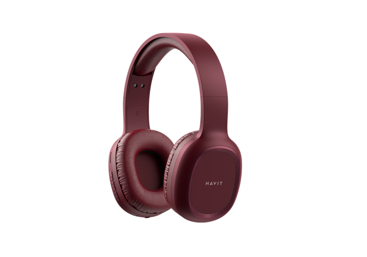 Навушники накладні бездротові HAVIT HV-H2590BT PRO Red - Фото 3 Навушники накладні бездротові HAVIT HV-H2590BT PRO Red - зображення 3