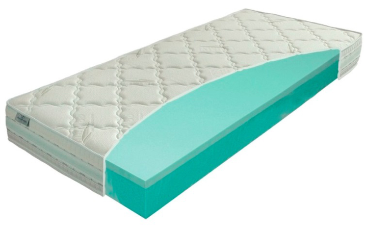 Матрац безпружинний Materasso Viscogreen Lux (Віскогрін Люкс) 100x200 см - зображення 1