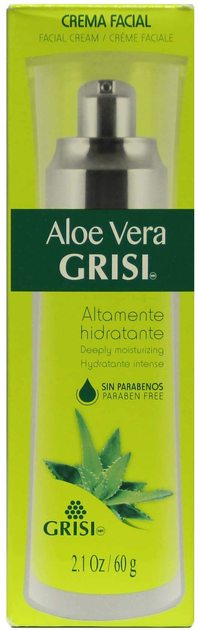 Krem o lekkiej konsystencji Grisi Aloe Vera Moisturising Cream SPF15 60 g (37836097874) - obraz 1