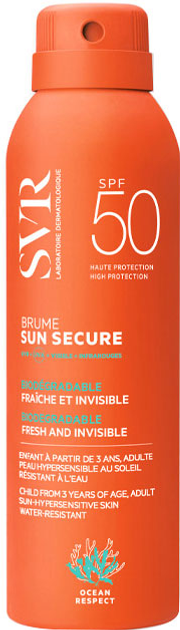 Сонцезахисний спрей Svr Sun Secure Mist SPF50 200 мл (3662361001699) - зображення 1