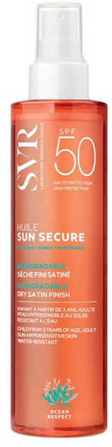 Przeciwsłoneczny olejek SVR Sun Secure Huile Seche SPF50 200 ml (3662361001736) - obraz 1