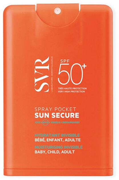 Сонцезахисний спрей Svr Sun Secure Spray de Bolsillo SPF50+ 20 мл (3662361002566) - зображення 1