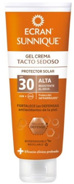 Krem przeciwsłoneczny Ecran Sunnique Silky Touch Cream Gel SPF30 250 ml (8411135005433) - obraz 1