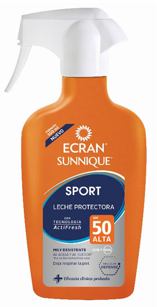 Spray pzeciwsłoneczny Ecran Sunnique Sport B 300 ml (8411135483347) - obraz 1