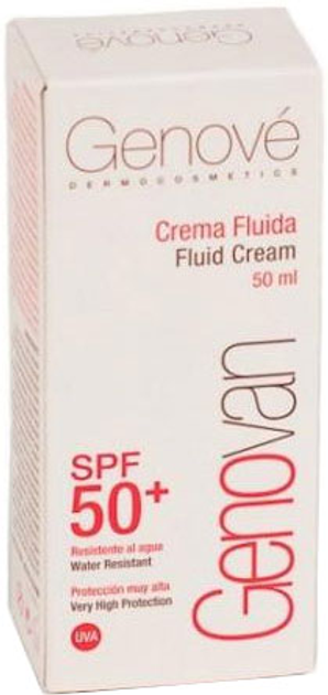 Krem przeciwsłoneczny Genove Genovan Face Cream SPF50 + 50 ml (8423372800238) - obraz 1