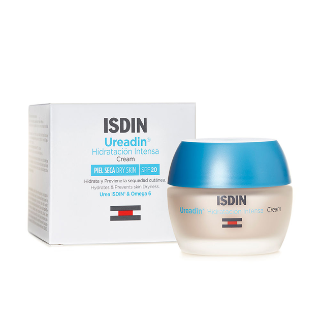 Сонцезахисний крем Isdin Ureadin Anti-Wrinkle Normal Skin SPF20 50 мл Duplo Eye Contour (8429420136397) - зображення 1