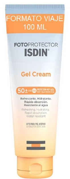 Krem-żel do opalania Isdin FotoProtector Gel Cream SPF50 100 ml (8429420190658) - obraz 1