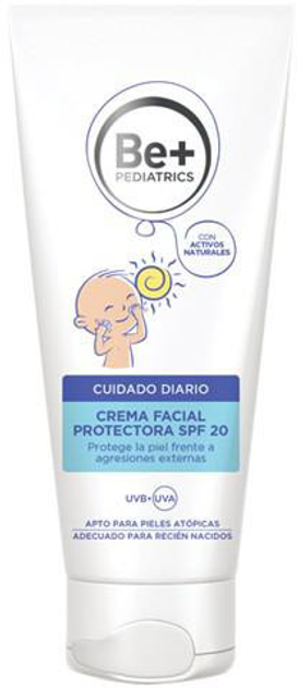 Сонцезахисний крем Be+ Pediatrics Be Pediatrics Protective Face Cream SPF20 40 мл (8470001718037) - зображення 1