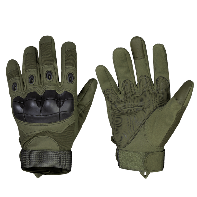 Рукавички тактичні вентиляційні універсальні рукавиці для спеціальних та силових підрозділів L Олива (SK-N6650LS) - зображення 1