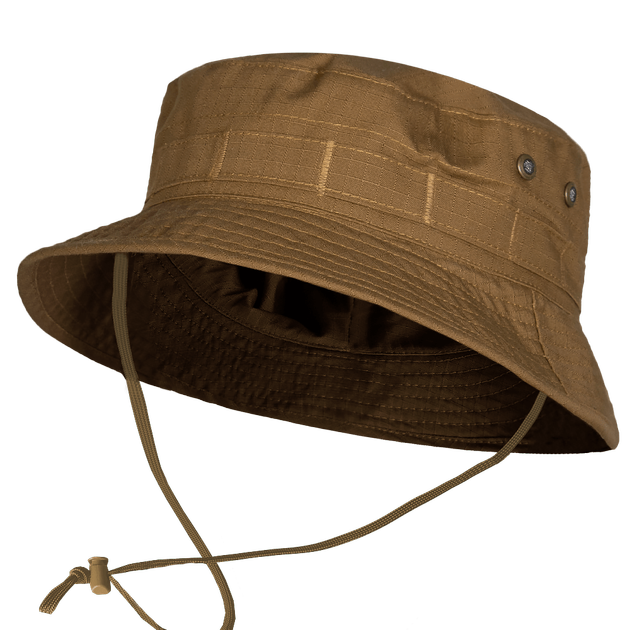 Панама тактическая универсальная маскировочный головной убор для спецслужб 59 Коричневый (SK-N556259S) - изображение 1