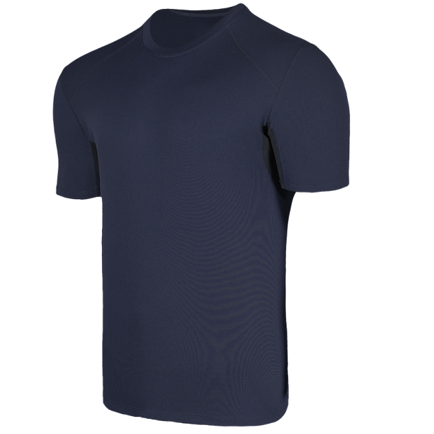 Футболка чоловіча тактична польова повсякденна футболка для спецсужб S Синій (SK-N1137SS) - зображення 1