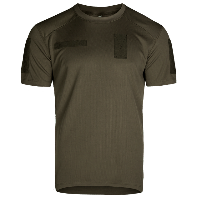 Футболка мужская тактическая полевая повседневная футболка для спецсужб XXXL Олива (SK-N5864XXXLS) - изображение 1