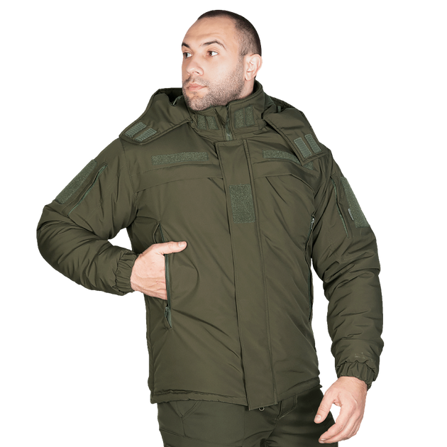 Куртка тактична польова зносостійка теплий верх для силових структур XXL Олива (SK-N6657XXLS) - зображення 2