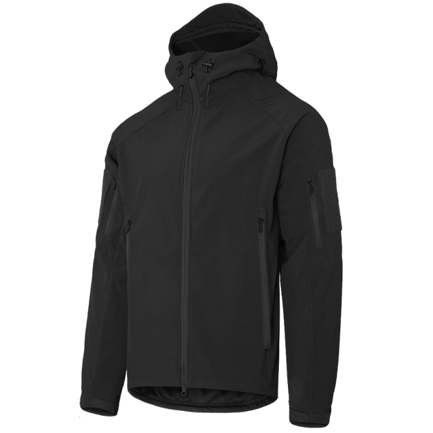 Куртка тактична зносостійка легка тепла куртка для спецслужб XXL Чорний (SK-N6583XXLS) - зображення 1