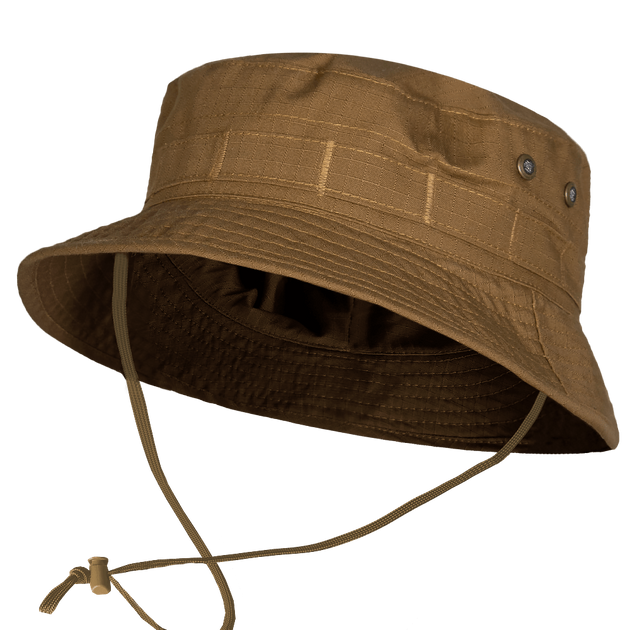Панама тактическая универсальная маскировочный головной убор для спецслужб 61 Коричневый (SK-N556261S) - изображение 1