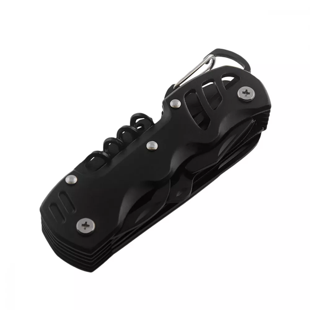 Мультитул Многофункциональный Multitool 9в1 в чехле black - изображение 2