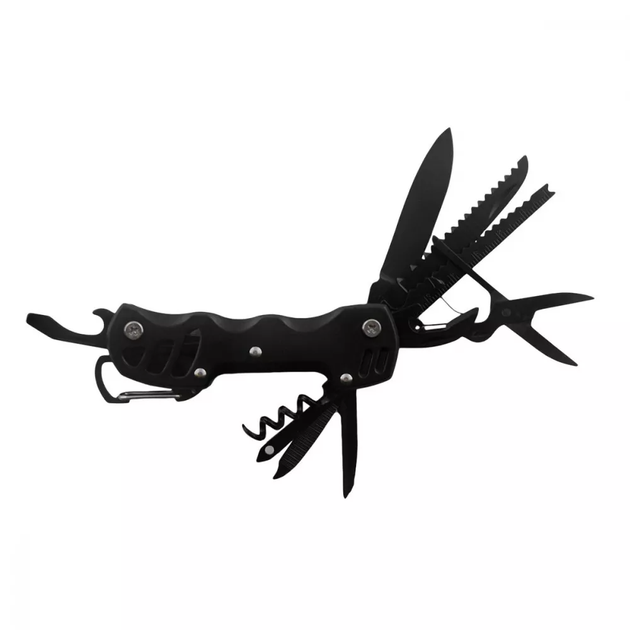 Мультитул Многофункциональный Multitool 9в1 в чехле black - изображение 5