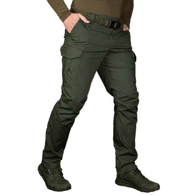 Штаны тактические полевые износостойкие штаны для силовых структур (XL-Long) Олива (SK-N7078 (XL-Long)S) - изображение 2