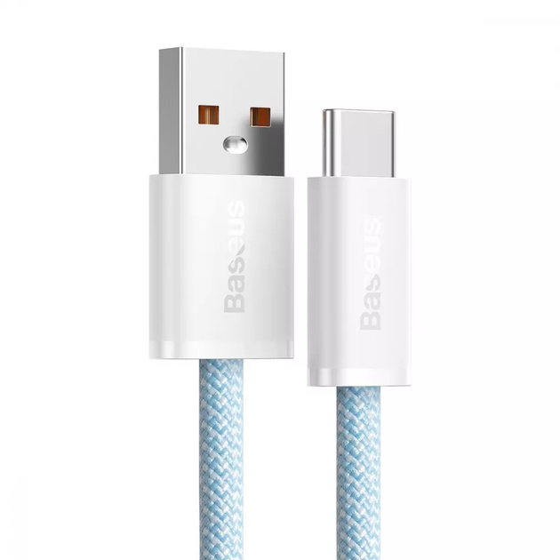 Кабель Baseus CALD000703 Dynamic Series Fast Charging Type-C 100W 2m 5V/3A blue - изображение 3