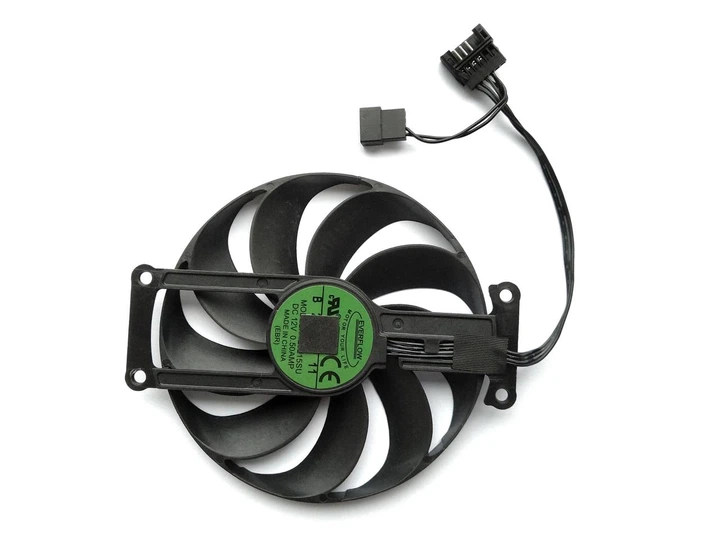 Вентилятор Everflow для видеокарты ASUS DUAL RTX 3050 3060 T129215SU (FDC10H12S9-C CF9010U12S) (№372.12) - Фото 2 Вентилятор Everflow для видеокарты ASUS DUAL RTX 3050 3060 T129215SU (FDC10H12S9-C CF9010U12S) (№372.12) - изображение 2