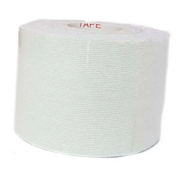 Кинезио тейп BC-0474-5 Kinesio tape эластичный пластырь в рулоне white - изображение 1