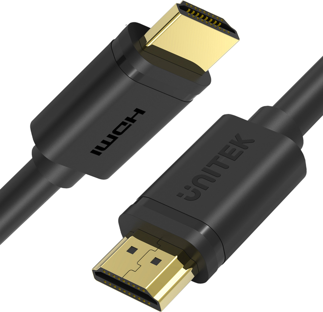 Кабель Unitek Basic HDMI v2.0 Gold 3 м Black (Y-C139M) - зображення 1