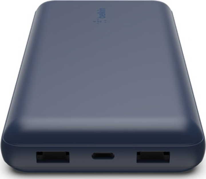 УМБ Belkin 20K, USB-A C 15 Вт синій (BPB012BTBL) - зображення 3