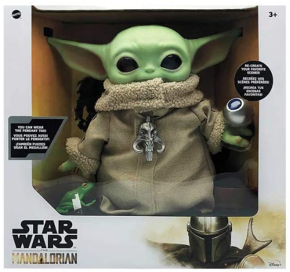 Малюк Йода Великий з аксесуарами Star Wars The Child Baby Yoda The