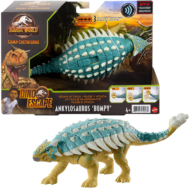 Динозавр Анкилозавр Бампи Мир Юрского Периода Jurassic World