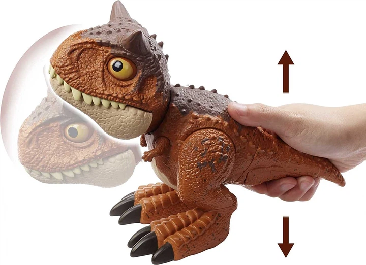 Интерактивный Динозавр Карнотавр Торо Мир Юрского Периода Jurassic World Carnotaurus Toro Mattel HBY85 - изображение 3