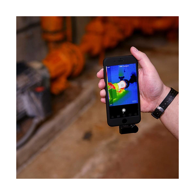 Тепловизор для смартфона (206x156, iOS) SEEK THERMAL Compact iPhone - Фото 4 Тепловизор для смартфона (206x156, iOS) SEEK THERMAL Compact iPhone - изображение 4
