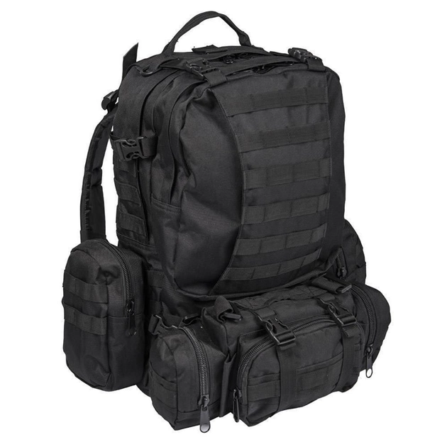Рюкзак тактичний defence pack assembly чорний - изображение 1