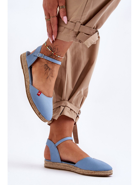 Жіночі еспадрильї Big Star FF274532 36 Блакитні (5900714184698) - зображення 2