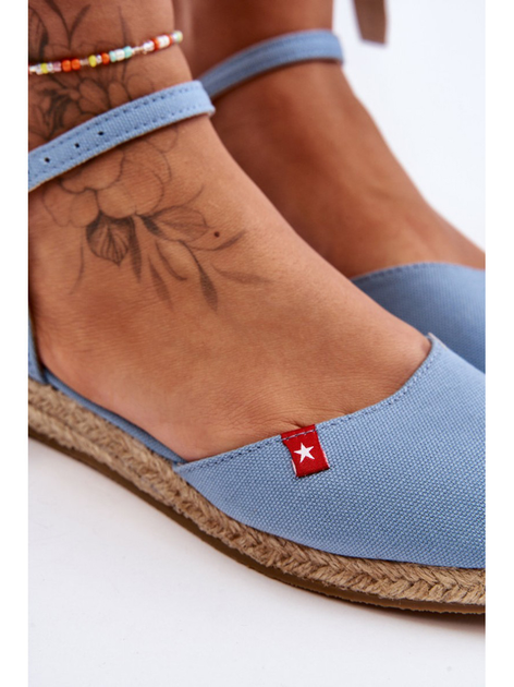 Жіночі еспадрильї Big Star FF274532 36 Блакитні (5900714184698) - зображення 6