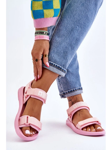 Жіночі сандалі Big Star LL274729 36 Рожеві (5900714611934) - зображення 5