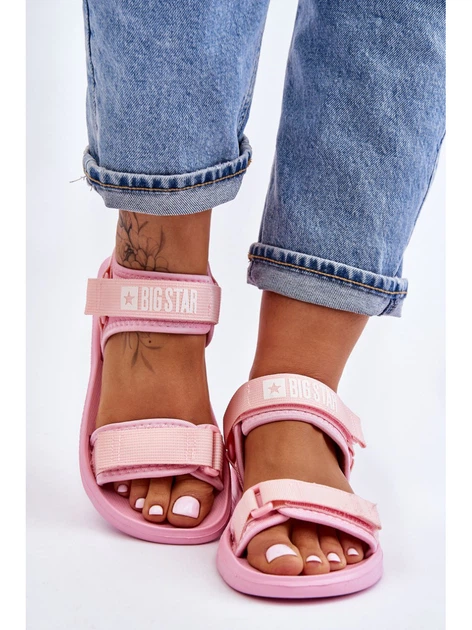 Жіночі сандалі Big Star LL274729 36 Рожеві (5900714611934) - зображення 6