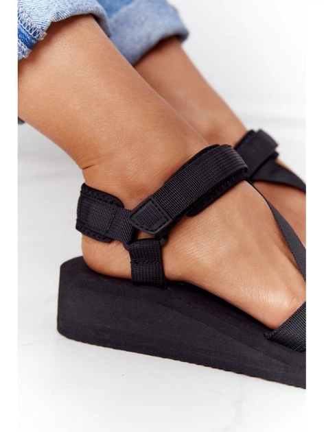 Жіночі сандалі Big Star FF274A349 40 Чорні (5900714213589) - зображення 6