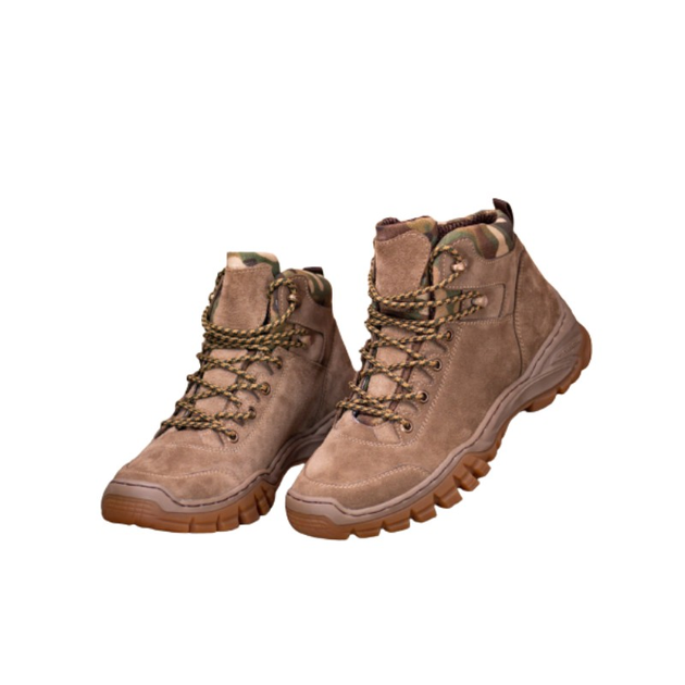Тактические летние ботинки (цвет койот), обувь для ВСУ, тактическая обувь, размер 45 (105002-45) - изображение 1