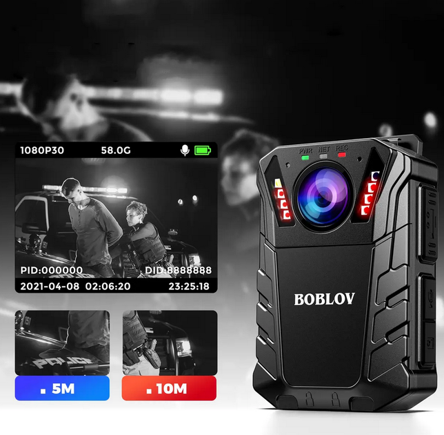 Нагрудный видеорегистратор BOBLOV KJ09 - изображение 3