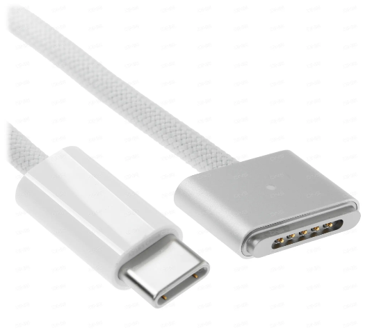 Кабель DK 200см Type-C / USB-C на MagSafe 3 для Apple MacBook (white) - Фото 3 Кабель DK 200см Type-C / USB-C на MagSafe 3 для Apple MacBook (white) - изображение 3