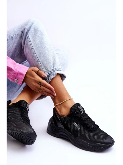 Sneakersy damskie Big Star LL274A065 39 Czarne (5900714633769) - obraz 5
