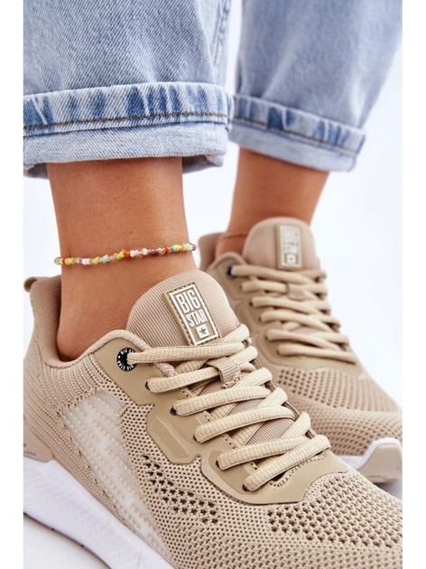 Buty sportowe damskie Big Star LL274294 38 Beżowe (5900714623999) - obraz 8