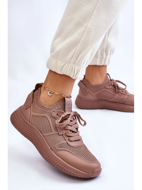 Жіночі снікери Big Star LL274416 41 Коричневі (5900714609092) - зображення 4