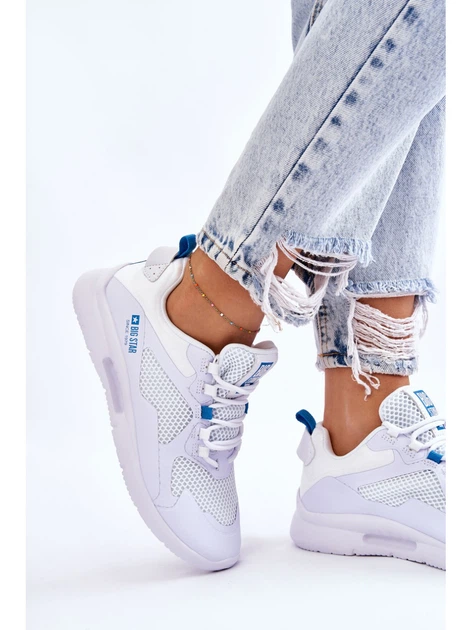 Buty sportowe damskie Big Star LL274373 39 Białe (5900714603540) - obraz 5
