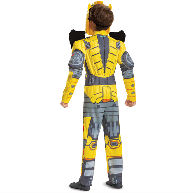 Костюм Трансформер Бамблби 4-6 лет с маской Transformers Bumble Costume 104929L - изображение 6