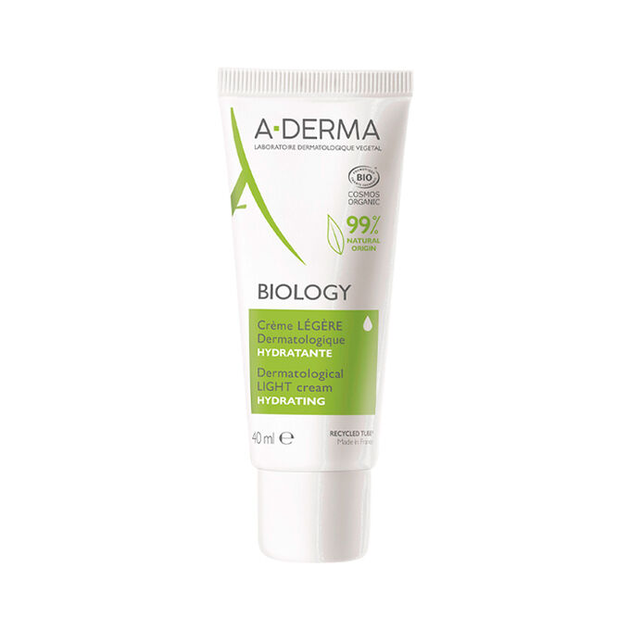 Крем для обличчя A-Derma Biology Light 40 мл (3282770146646) - зображення 1