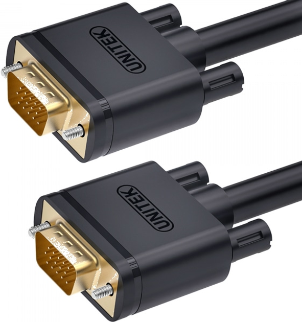 Kabel Unitek PREMIUM VGA HD15 M/M 12 m (Y-C535G) - obraz 2