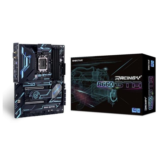 Материнская плата Biostar B660GTA B660 s1700 4xDDR4 HDMI DP ATX - изображение 4